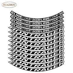 MTB Road Bicycle Wheel Stickers for 2020 Bontrager Line Comp 30 Vinyl Mountain Bike Cycling Decals Waterproof Sunscreen Antifade