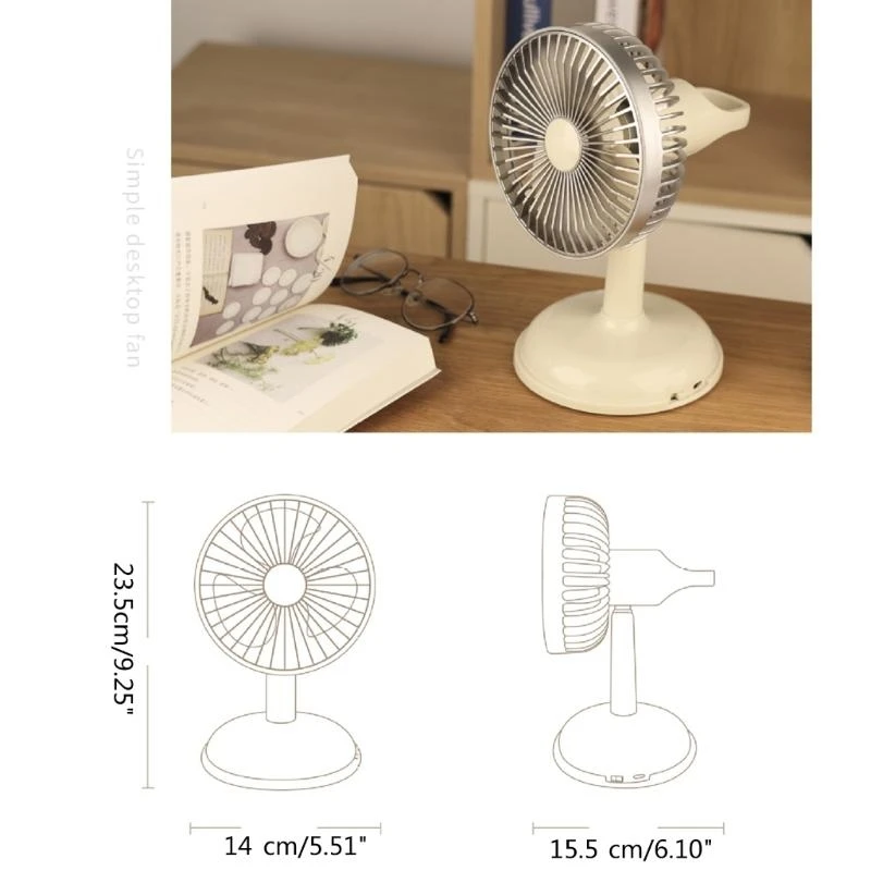 

Мини-USB-стол, персональный вентилятор, тихий портативный USB-разъем, персональный вентилятор, 2 скорости, лучшая распродажа