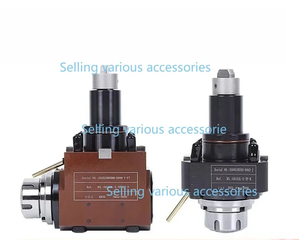 BMT40/45/50/55/65 Power Tool Holder 90 Degree 0 Degree Turning Milling Composite Universal Power Head