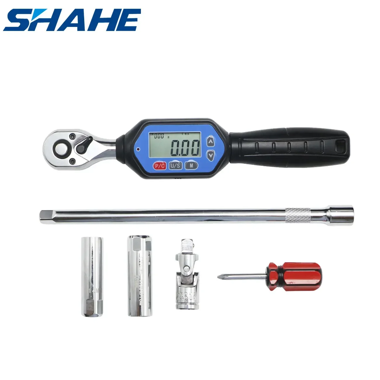 

Shahe Digital Torque Wrench Set Digital Electronic Torque Wrench Set Bike Repair Spanner Hand Tool