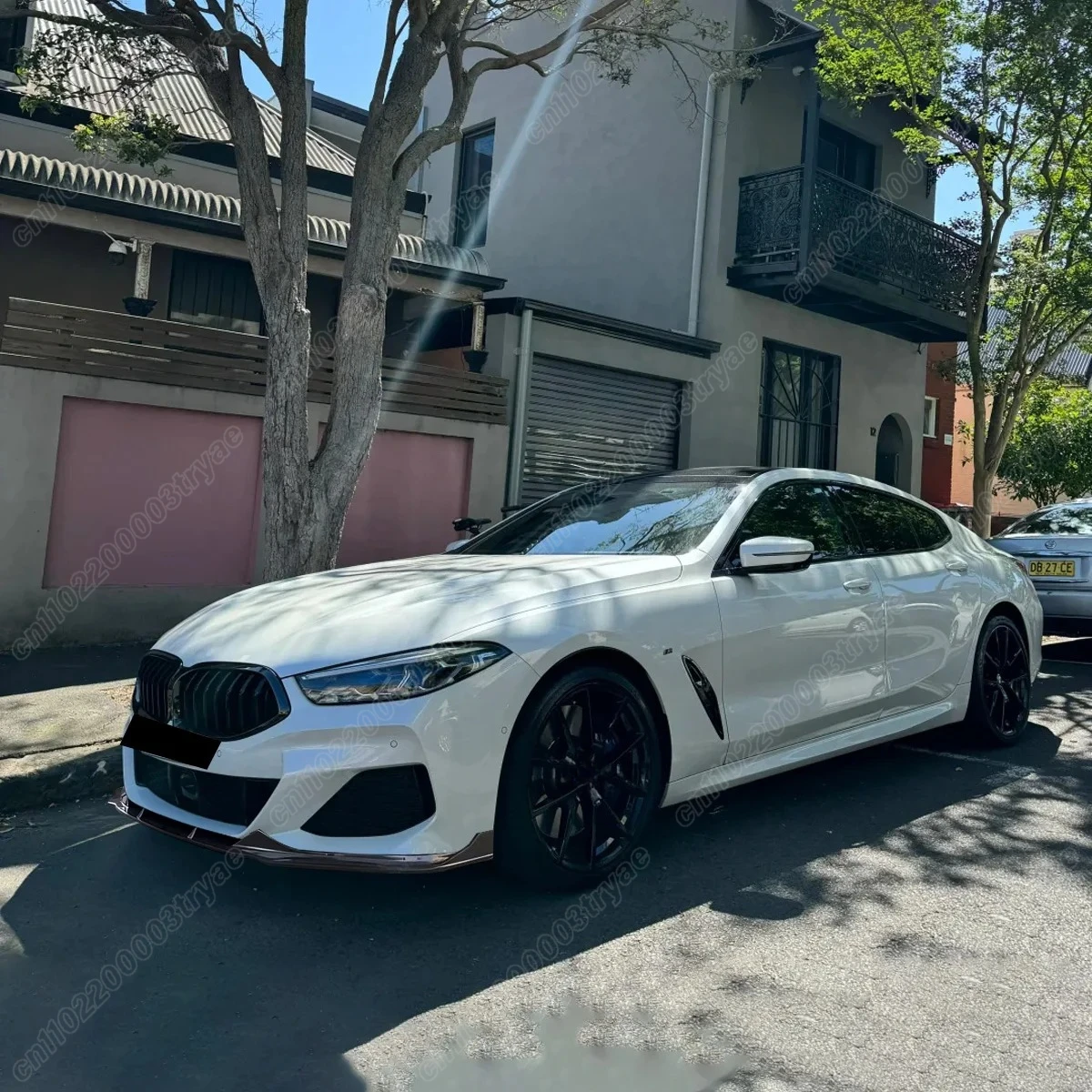 Dla BMW serii 8 G14 G15 G16 840i 840d M850i ​ ​ M-Sport 2018 2019 2020 2021 2022 2023 2024 Zestaw spoilerów przedniego zderzaka