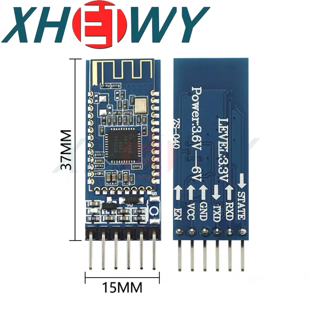 AT-09 BT05 Bluetooth 4.0BLE module serial port leads out CC2541 compatible with HM-10 connection to microcontroller