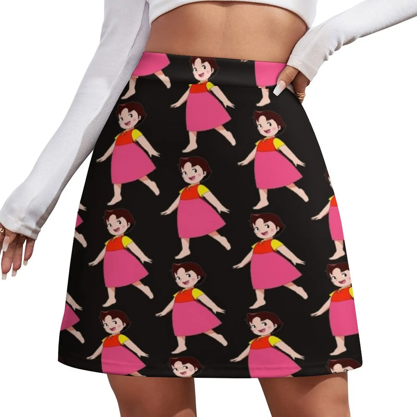 

A Cute Little Anime Drawn Girl Mini Skirt kpop Skirt pants women clothing 2026 new arrivals