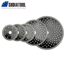 SHDIATOOL Diamond Blade Cutting Disc Granite Marble Saw blade Hot Pressed Turbo 4.5