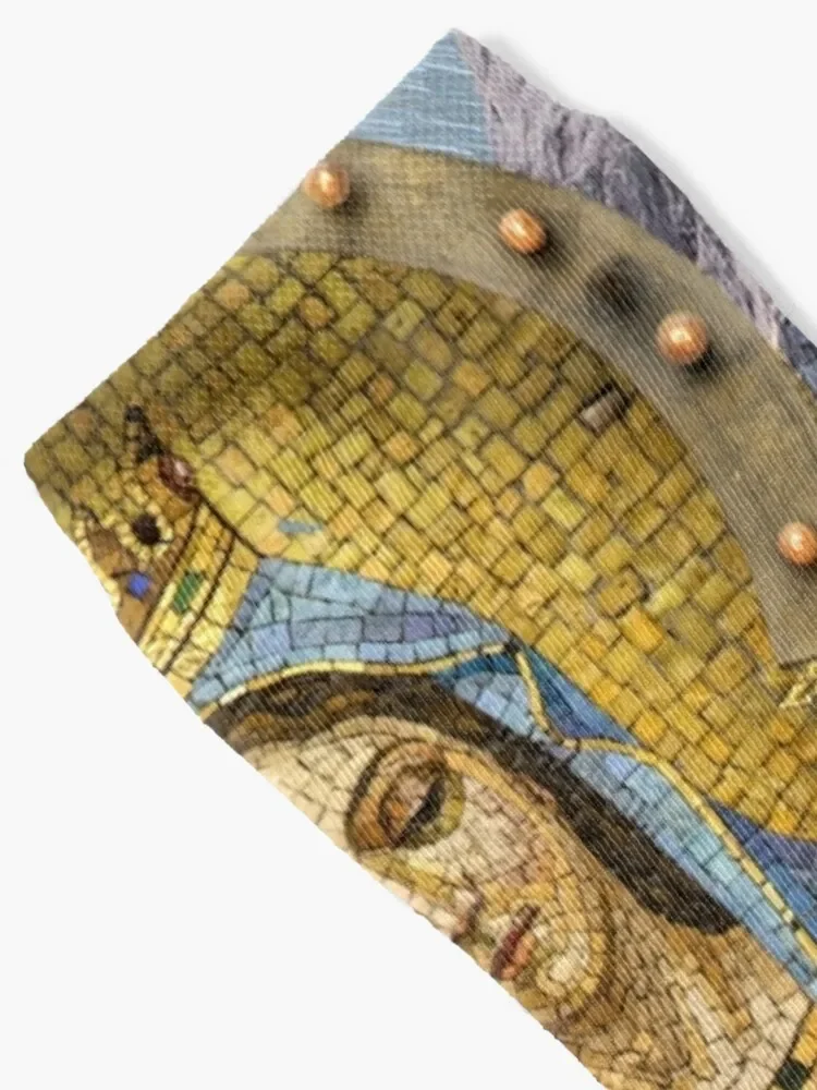 Mary The Mother Of Christ | Christianity Socks with print soccer anti-slip Socks For Girls Men's