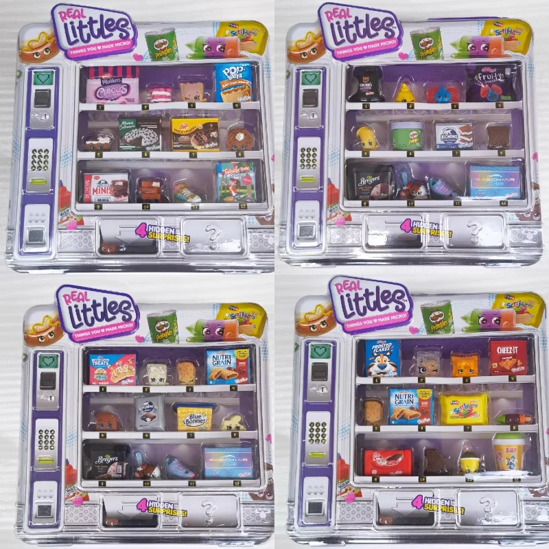 

Shopkins Shopping Elf Potato Chip Vending Machine Miniature Merchandise Blind Boxs Supermarket Ice Cream Model Toys Kids Gifts