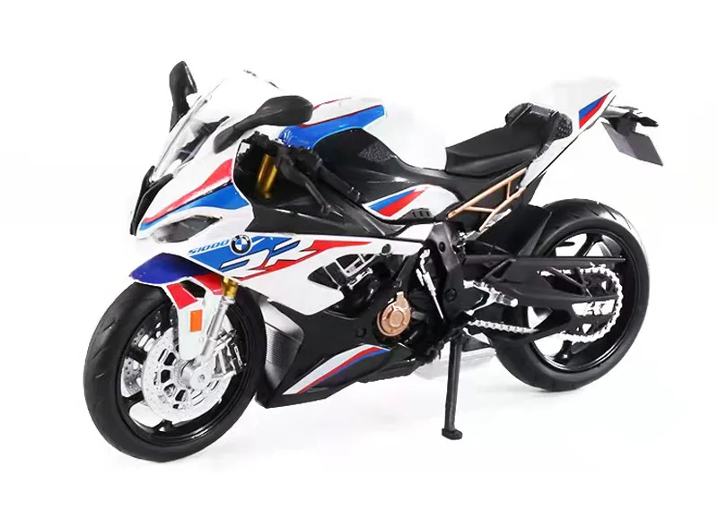 1:12 BMW S1000RR Motorcycle Alloy Car Model Diecast Vehicle Toy Toys Collection Gifts