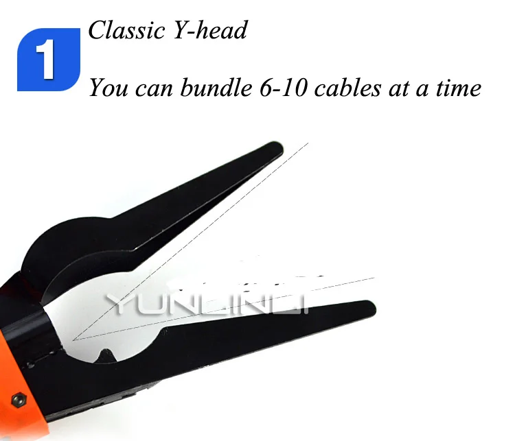 Máquina de fijación de cables de fibra óptica completamente automática, máquina flejadora, línea colgante, línea de encuadernación portátil de gran altitud, LYL-03