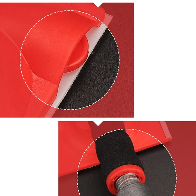 Professional Latex Paint Edger แปรงมัลติฟังก์ชั่นผนังเพดานมุมภาพวาดแปรงสีแยกเครื่องมือ Trimmer-ขายปลีก