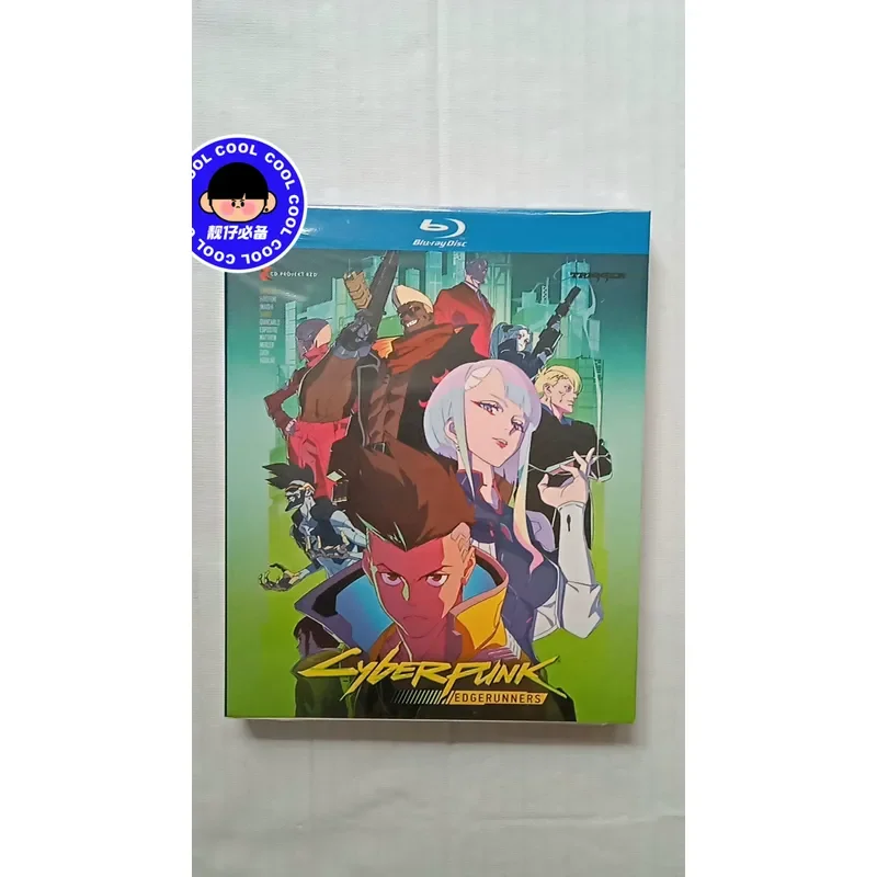 Blu-ray Disc Cyberpunk Edge Walker Brand New Sealed Original Packaging High Definition Movie Collection for Fans