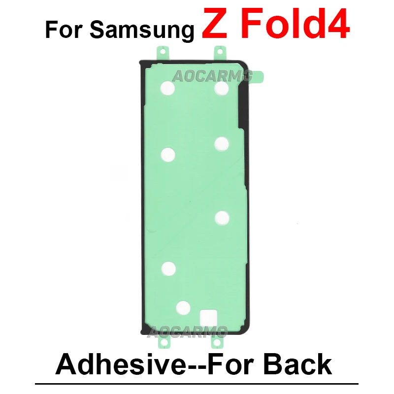 Back Cover Adhesive For Samsung Galaxy Z Fold 4 Fold4 F936 LCD Front Sticker Fullset Tape Glue