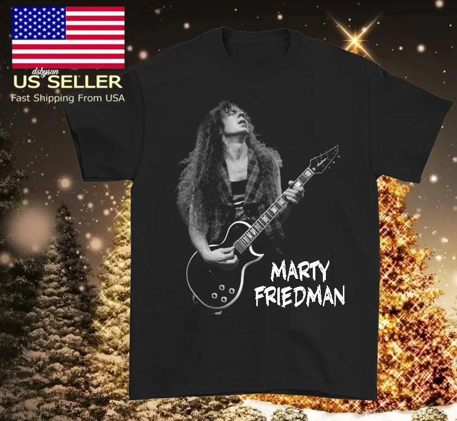 Marty Friedman in concert T-Shirt black Unisex Al sizes S to 5Xl JJ3329