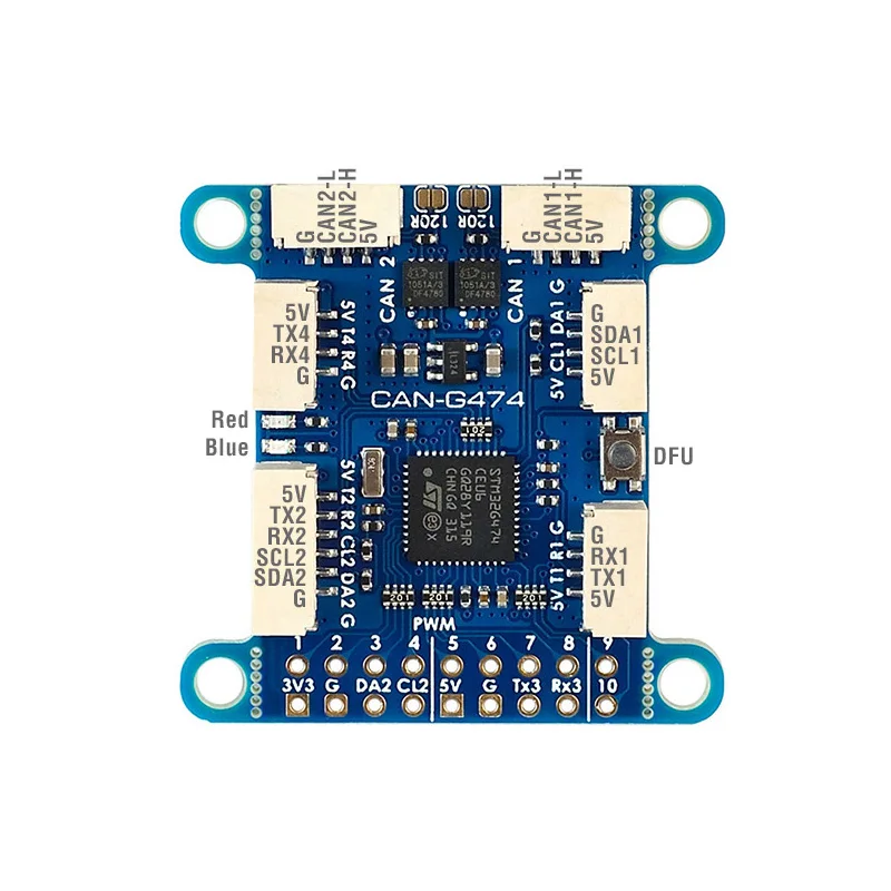 MATEK MATEKSYS AP_PERIPH CAN NODE CAN-G474 With AP_Periph, CAN Node, DroneCAN, G474, FDCAN 5Mbit/s for RC FPV Drone