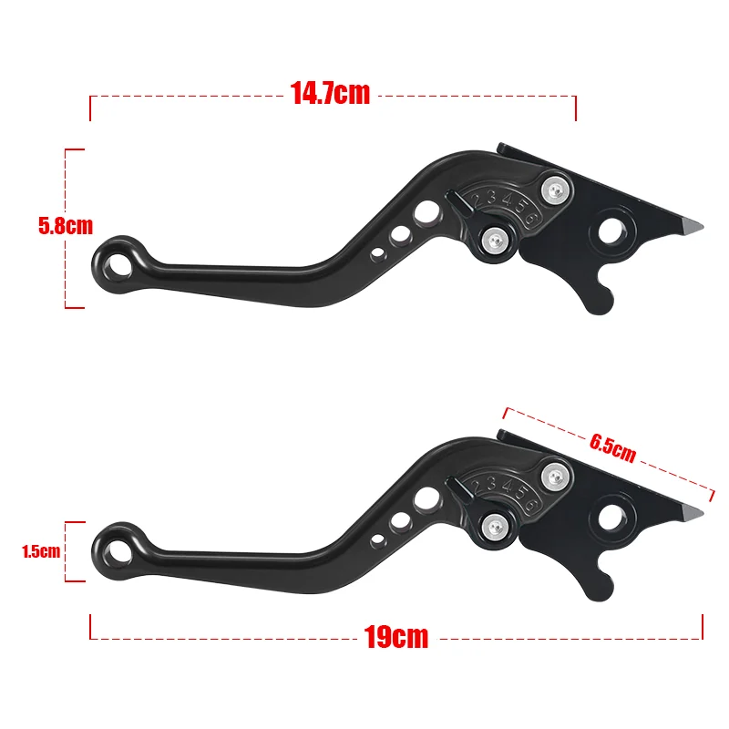 For R7 2021-2024 R6 2017-2024 R1 R1M R1S 2015-2024 Motorcycle Adjustable CNC Brake Clutch Lever Handle Brake Lever r7 r6 r1