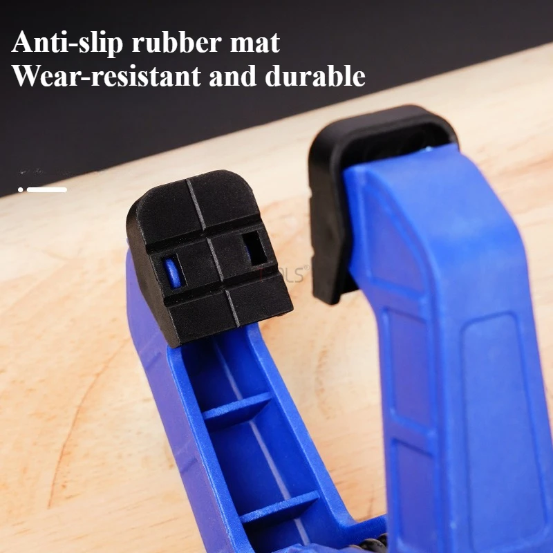 

Woodworking A-type Clamp Durable Nylon 4/6 Inch Fast Spring Strong Fixture Anti Slip Fixed Installation Clip Household Hand Tool