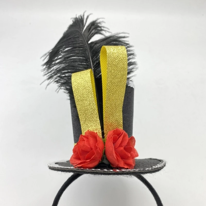 Elegantní fascinator nejvyšší čepice pillbox čepice pro ženy koktejlové čaj večírek headwear vynikající francouzský fascinator pro halloween