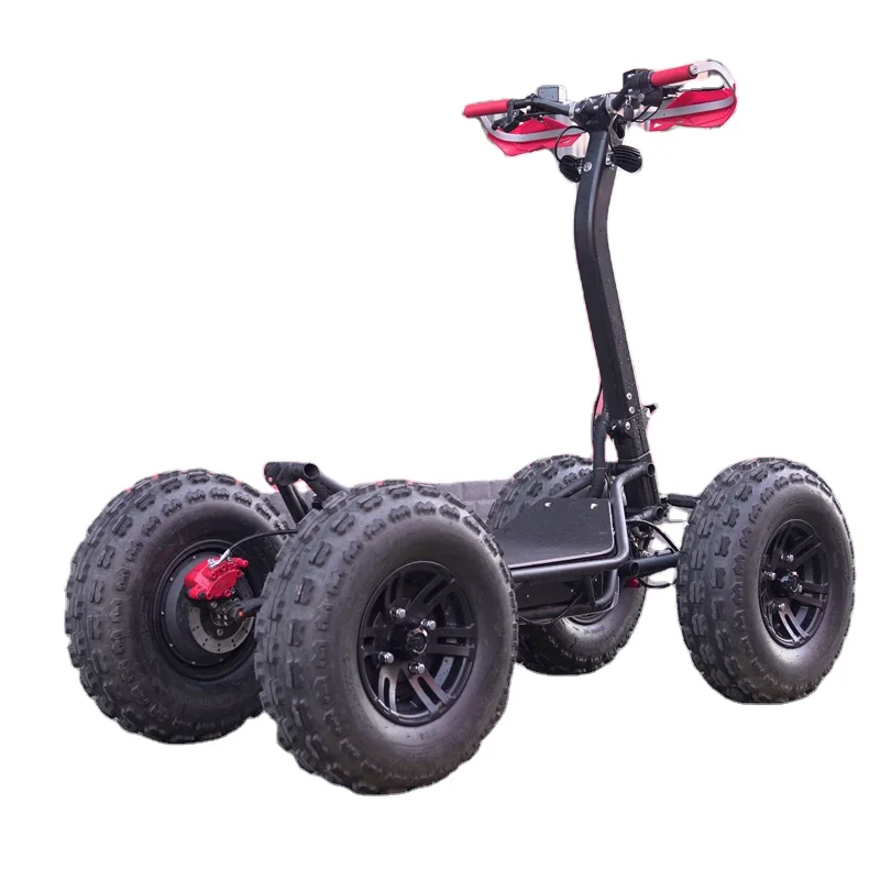 Latest Production 5000W 60V 45Ah 4*4 Quad Motor All Terrain Electric Off Road Electric Scooters ATV