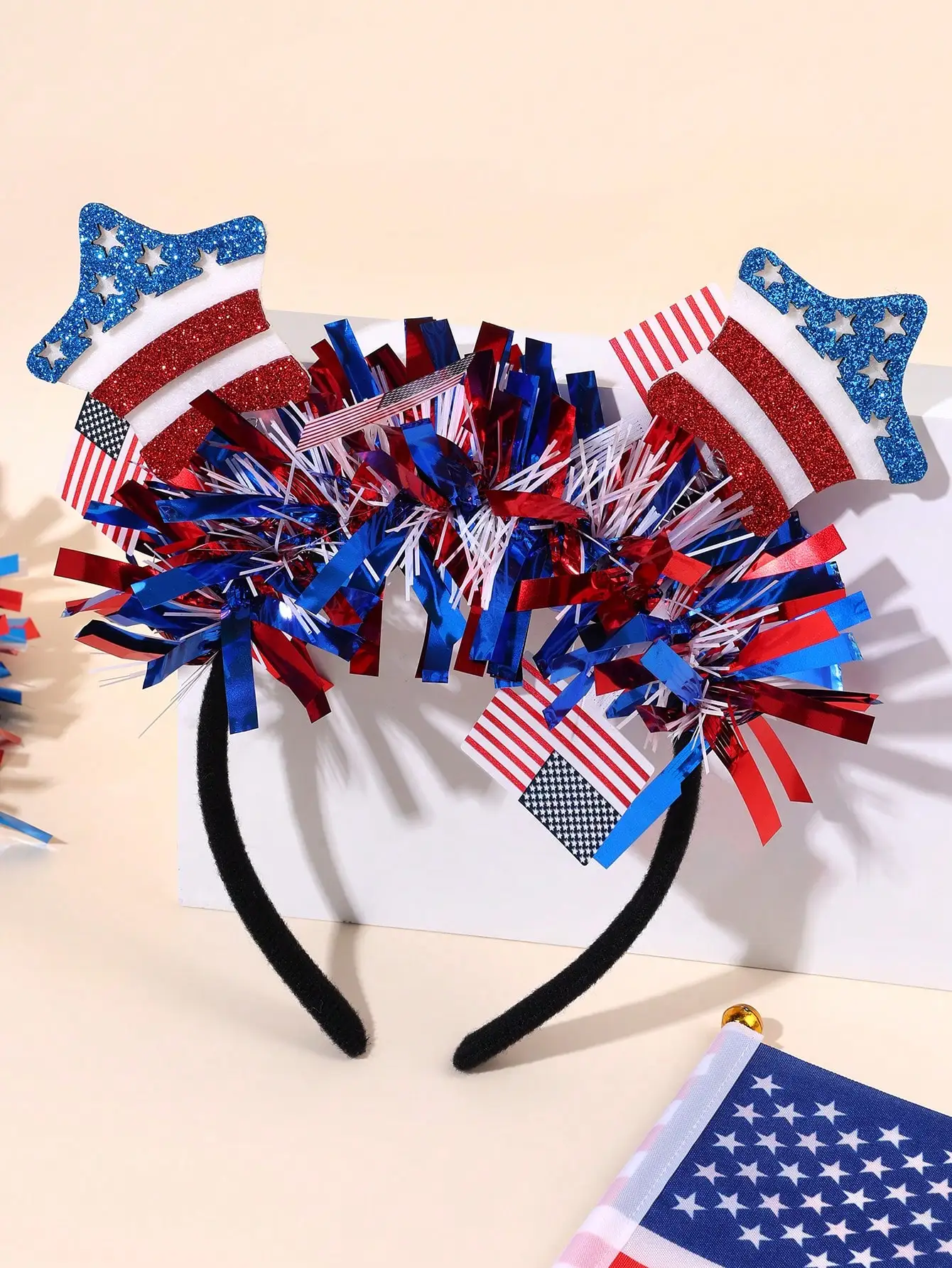 Memorial Day Independence Day Hair Band for Girls
