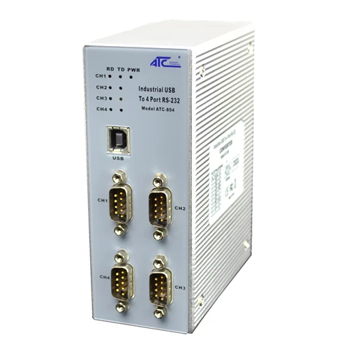 USB To 4-Serial Port RS-232 Converter  ATC-804