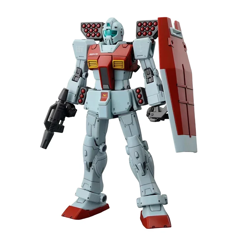 Spot Direct Delivery Bandai Original Anime GUNDAM Model HG RGM-79 GM SHOULDER CANNON/MISSILE POD Action Figure Toys for Children