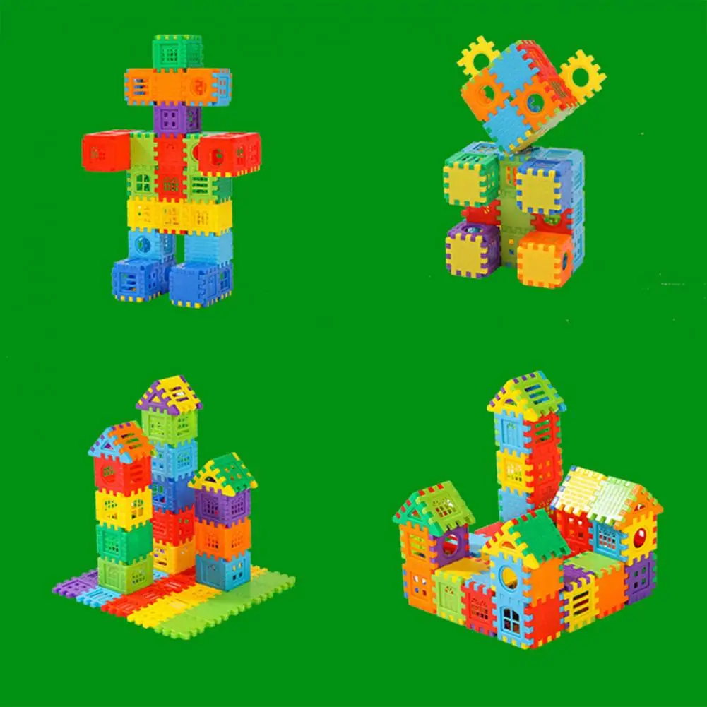 

Конструктор в виде замка, вафельные блоки, набор строительных игрушек для детей, Обучающие строительные блоки для детей, веселая конструкция для мальчиков