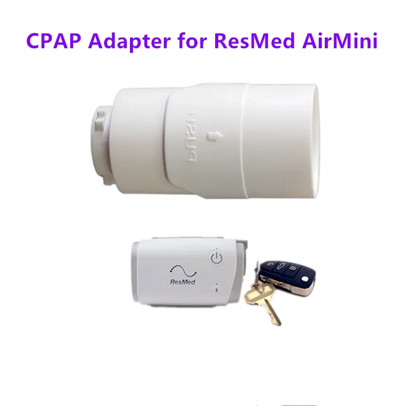 2 Pcs ResMed AirMini CPAP Hose Connector Breathing Tube Adapter Accessory for  CPAP AirMini Machine