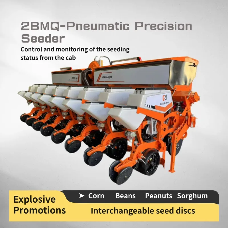 【Hot】Big Sale  Pneumatic No-Till Corn Planter Machine for High-Efficiency Corn Seeding