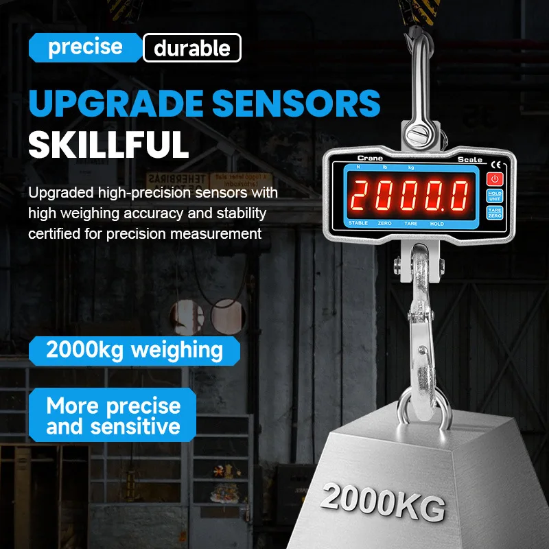 New industrial electronic lifting scale 2000kg2T