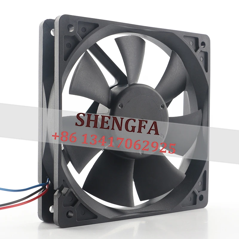 Delta High Air Volume 120x120x25MM 12025 12CM with Mainboard Speed Regulation AFB1212VH-R00 DC12V 0.60A Cooling Fan