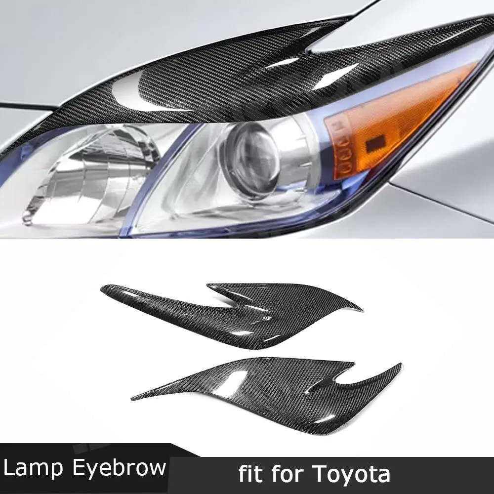 

JMCARCOOL для Toyota Prius ZW30 JDM 2012-2015, автомобильная передняя противотуманная фара, накладка, полоса, бампер, губа, Canard, аксессуары из углеродного волокна