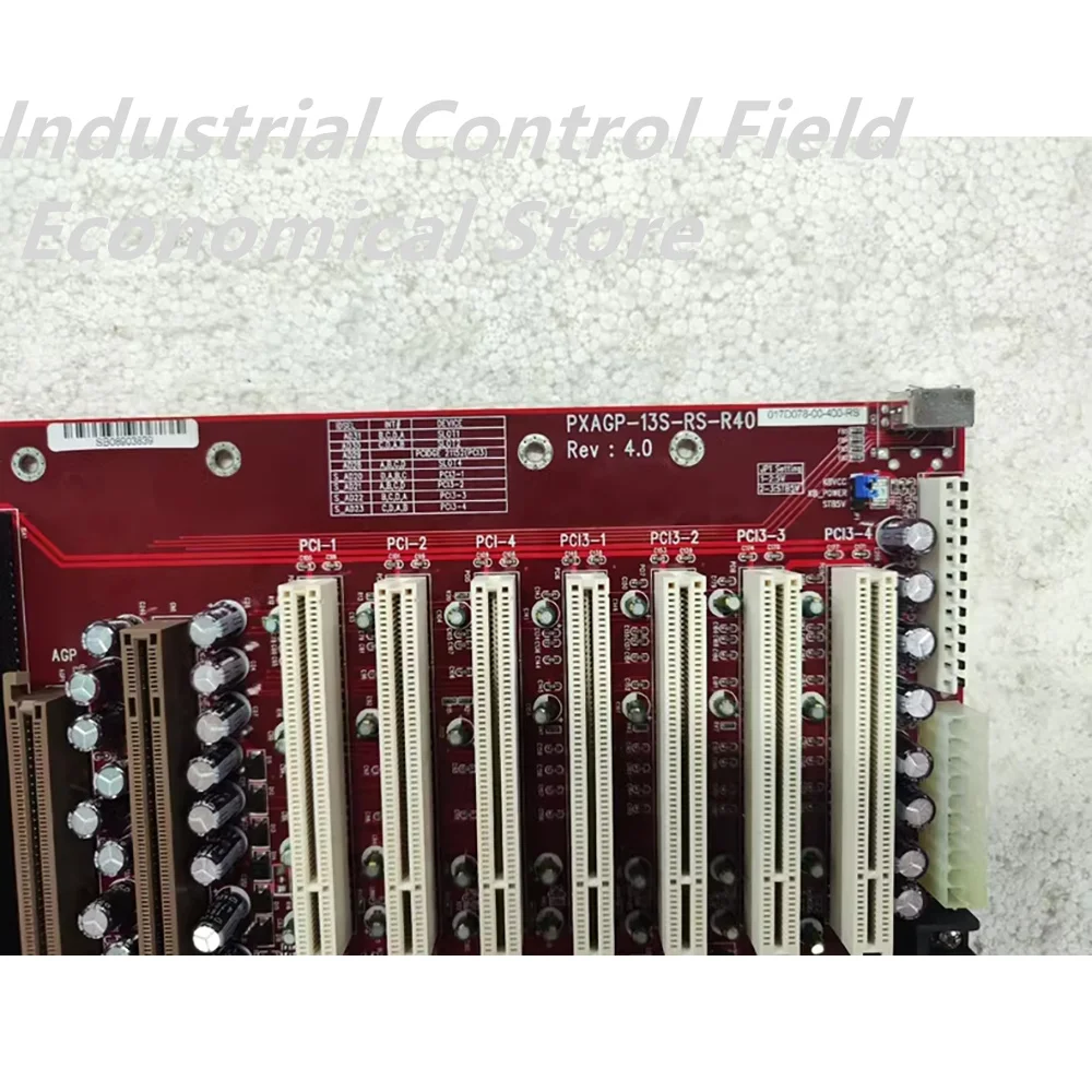 VOOR IEI PXAGP-13S-RS-R40 Industriële computerbackplane