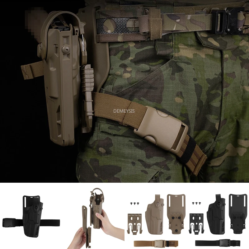 mk-17-p320-ピストルホルスター-右利き用-タクティカル-ハンドガン-キャリーホルスター-クイックリリース-ハンティング-cs-射撃-ウエスト-p320-m17-ホルスター