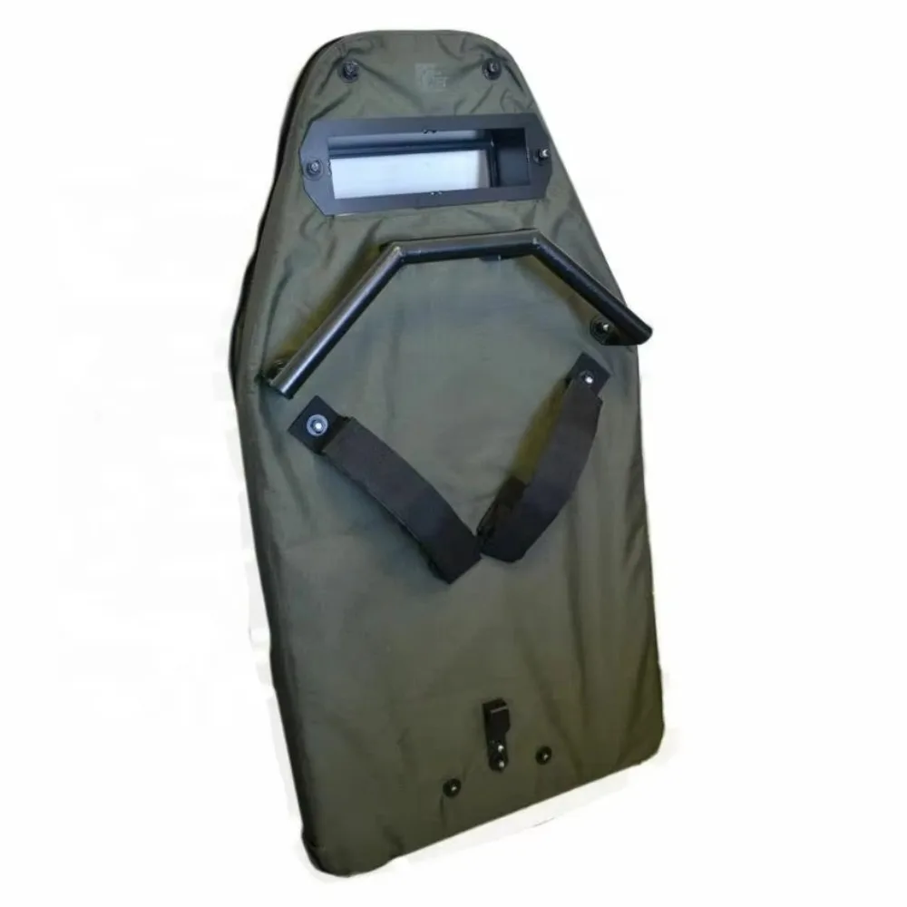 Factory Custom PE Hunting Fort Shield Tactical Shield Safety Rectangle Handheld Defence Protective Gear Shield