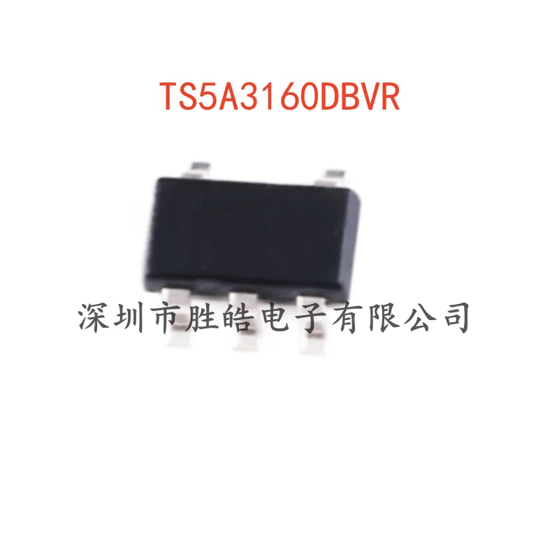 (10PCS)  NEW   TS5A3160DBVR  TS5A3160   Single-Channel Analog Switch Chip   SOT-23-6   TS5A3160DBVR   Integrated Circuit