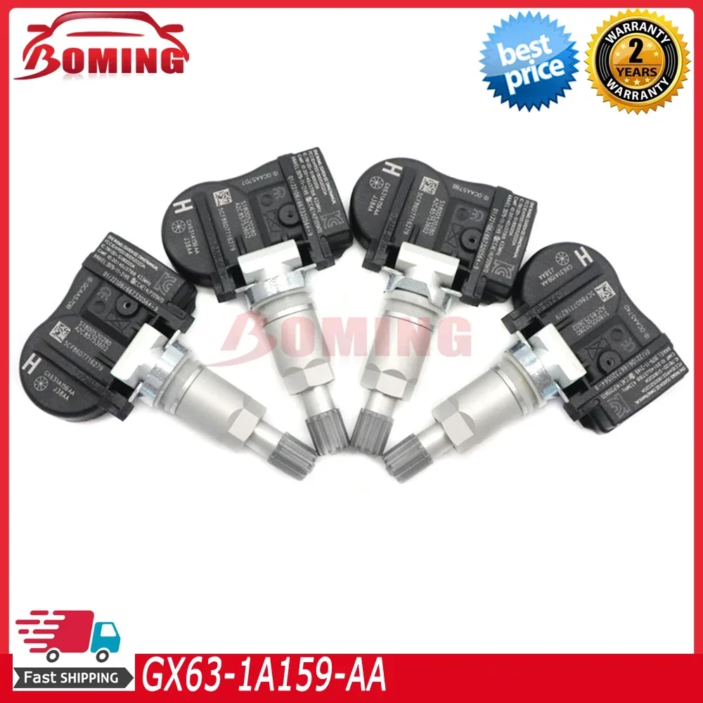Датчик давления в автомобильных шинах GX63-1A159-AA TPMS для Land Rover Discovery Discovery Sport Range Rover Jaguar XJ XF XE I-Pace 433 МГц