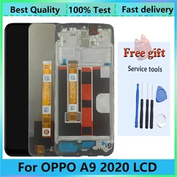 For OPPO A9 2020 Original Lcd Display With Frame CPH1937 CPH1939 CPH1941 Touch Screen Digitizer Replacement Mobile Phone Parts