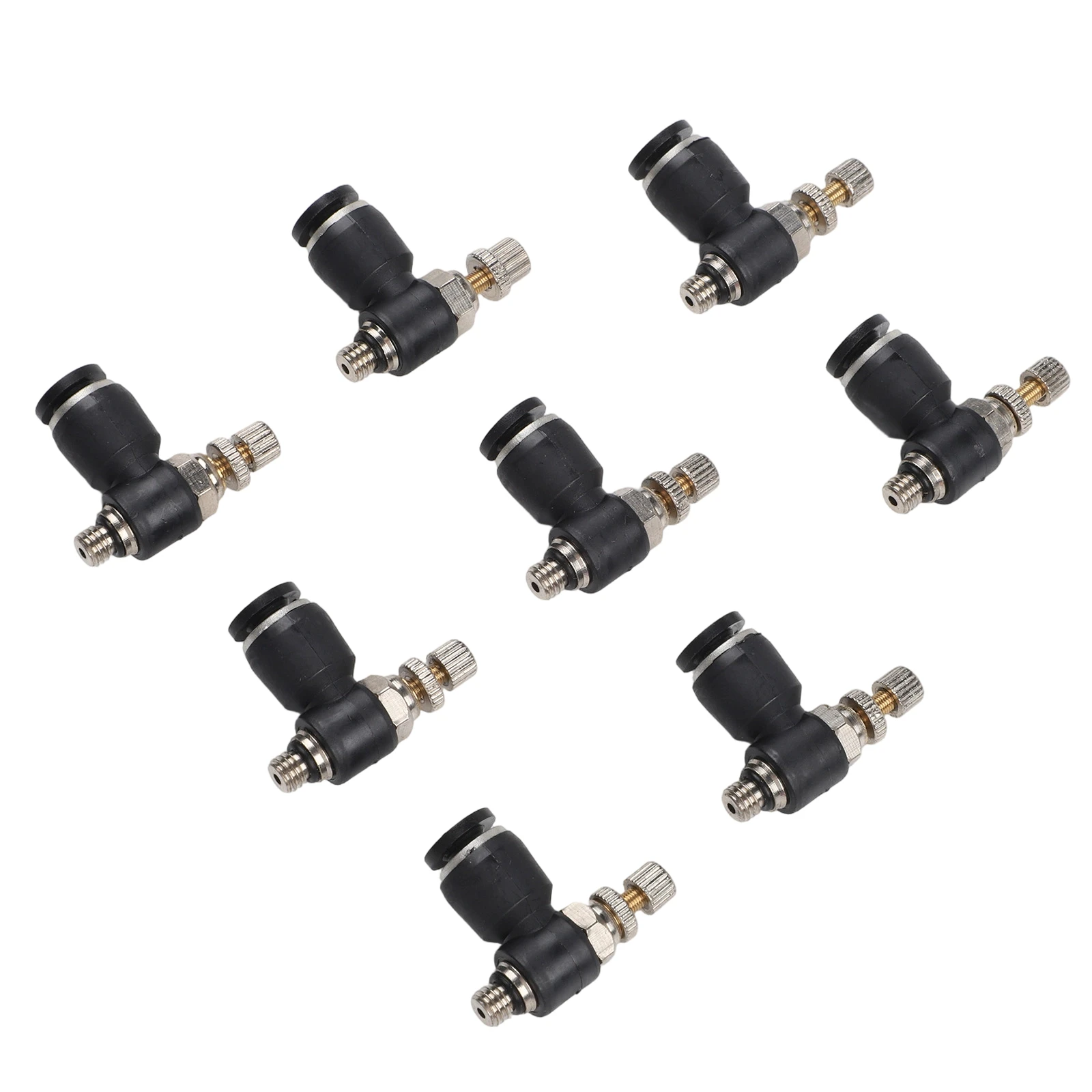 For Vacuum Systems 4 MM TUBE X M5 THREAD Quick Connector Push In Connector Pressure Resistant Quick Installation