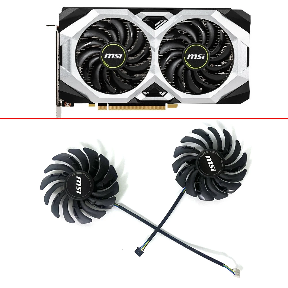 

4PIN 85MM PLD09210S12HH DC 12V 0.40A RTX2070 GPU Cooler for MSI Geforce RTX 2060 2070 2080 Super Ventus XS OC Graphics Card Fan