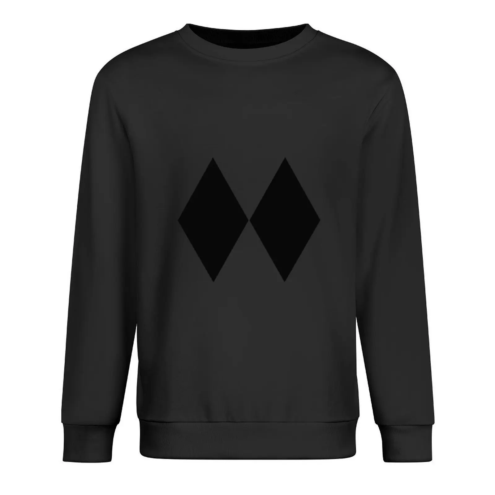 

double black diamond Pullover japanese style autumn men's coat men clothes aesthetic sweatshirts