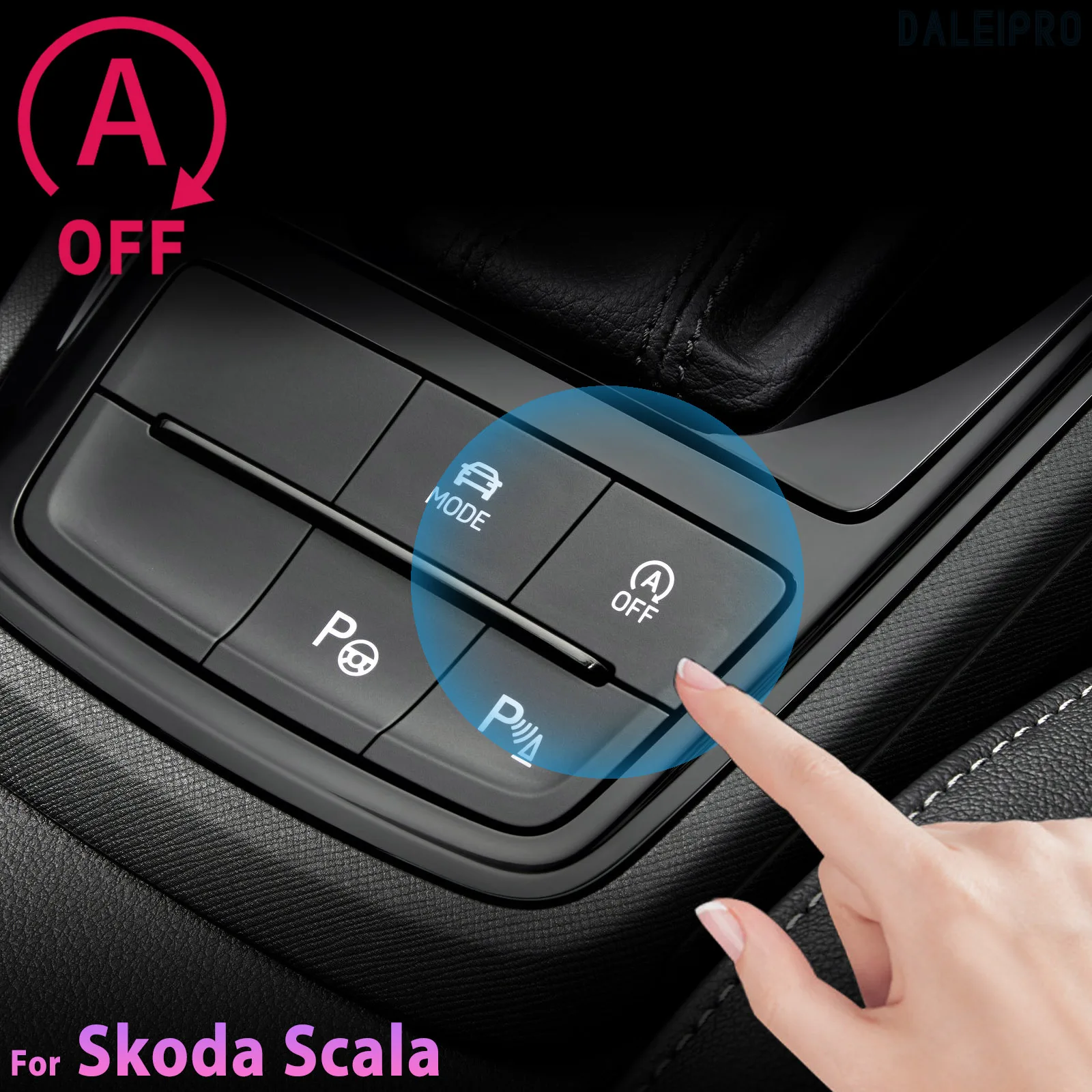 For Skoda Scala 2019-2021 2022 2023 2024 2025 Automatic Stop Start Engine System Memory Module Cancel Car Auto Start Stop Switch
