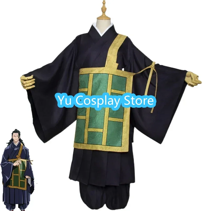 Anime Getou Suguru Cosplay Costume Japanese Monk Outfits Adult Fancy Suit Halloween Carnival Uniforms Custom Made