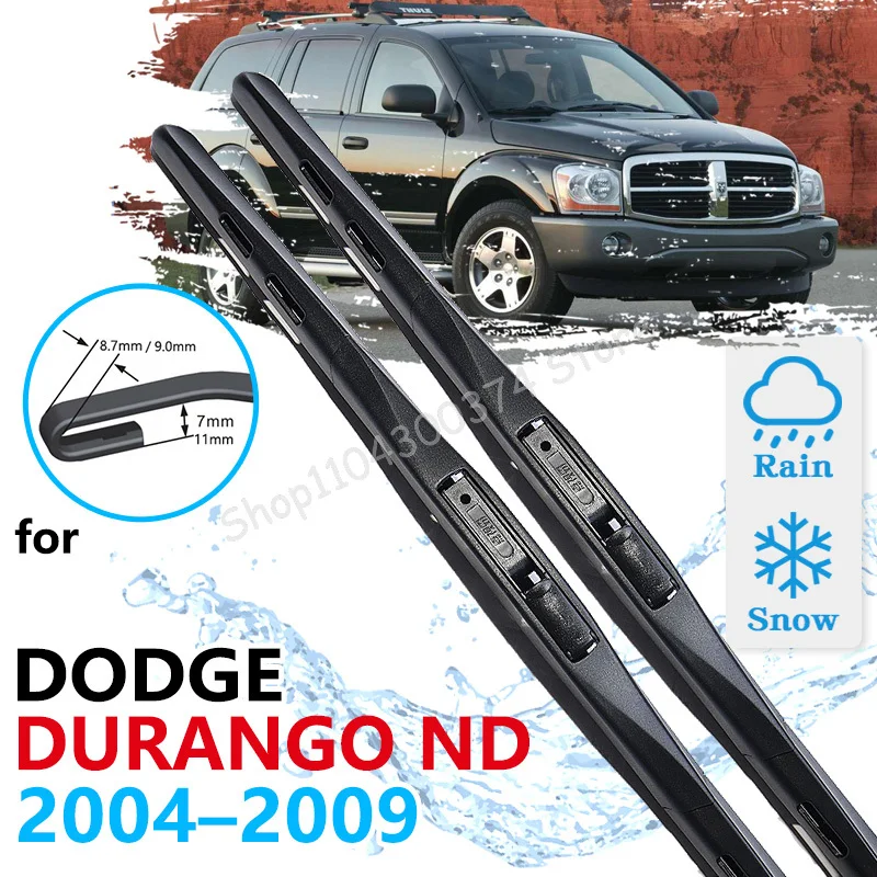 

For Dodge Durango ND 2004 2005 2006 2007 2008 2009 Car Front Wiper Blades Cleaning Windscreen Windshield Car Accessories Windows