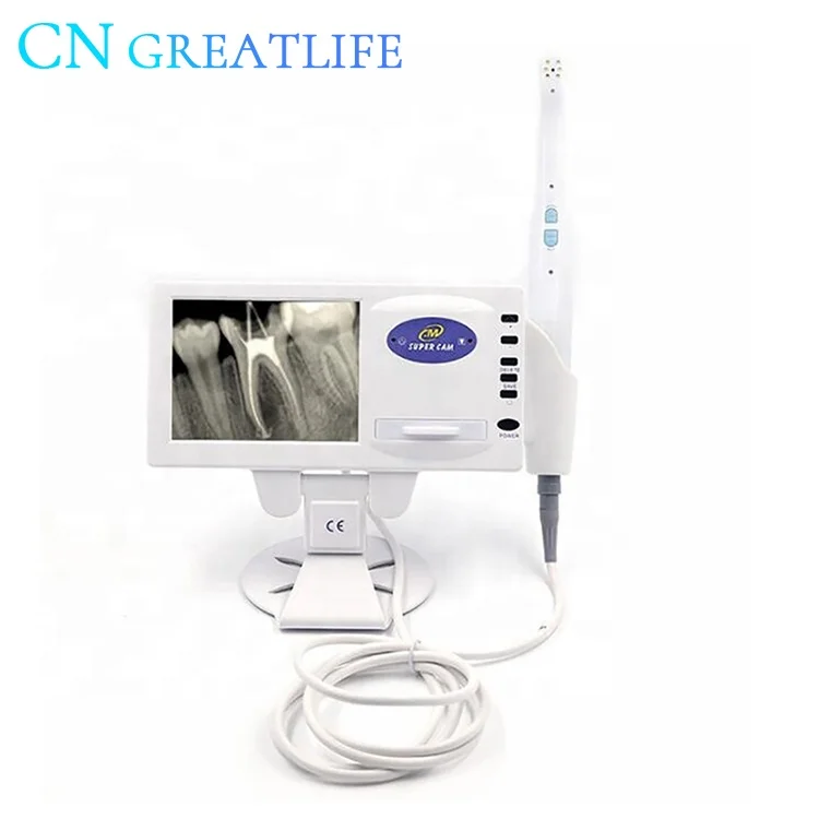 Equipment Corded X-ray Film Reader With CMOS Intraoral Camera Combine 5 inch LCD Monitor