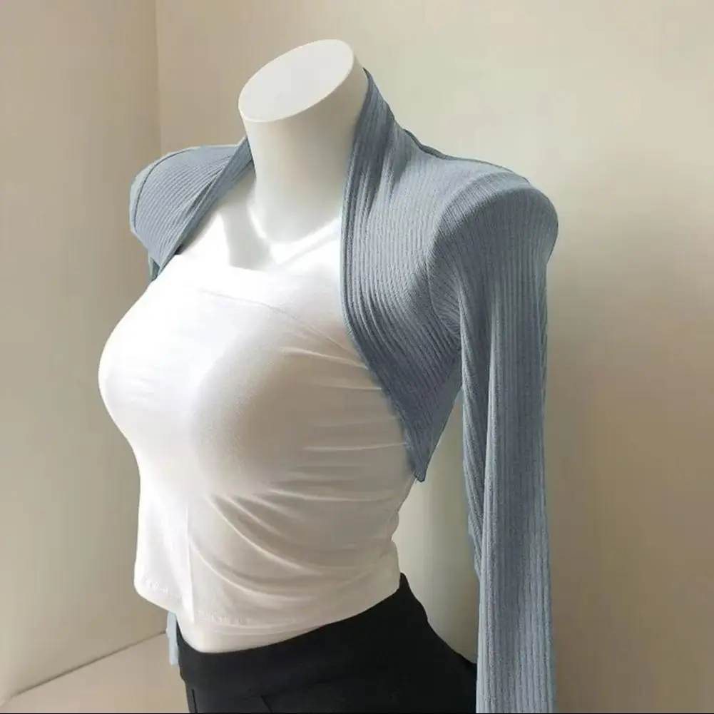 

Солнцезащитная одежда Защита от солнца Верхняя одежда Весна Лето Осень укороченный топ короткая куртка с УФ-блокировкой Танцевальный костюм для йоги