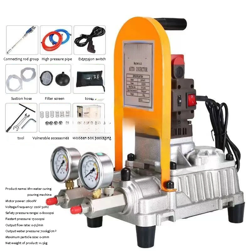 Material high pressure injection pump multifunctional water curing special grouting 2800