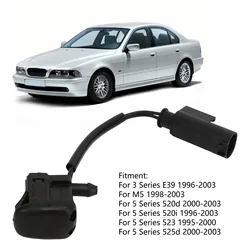 Heated Type Windshield Washer Spray Nozzle Windscreen Wiper Washer 61668361039 for BMW 3 Series E39 1996-2003