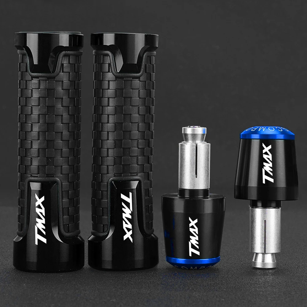 2024 Motorcycle Handlebar Grips Handle Bar Cap End Plugs FOR Yamaha TMAX 500 530 TMAX560 TMAX 530 SX/DX TMAX 560 TECHMAX ABS DX