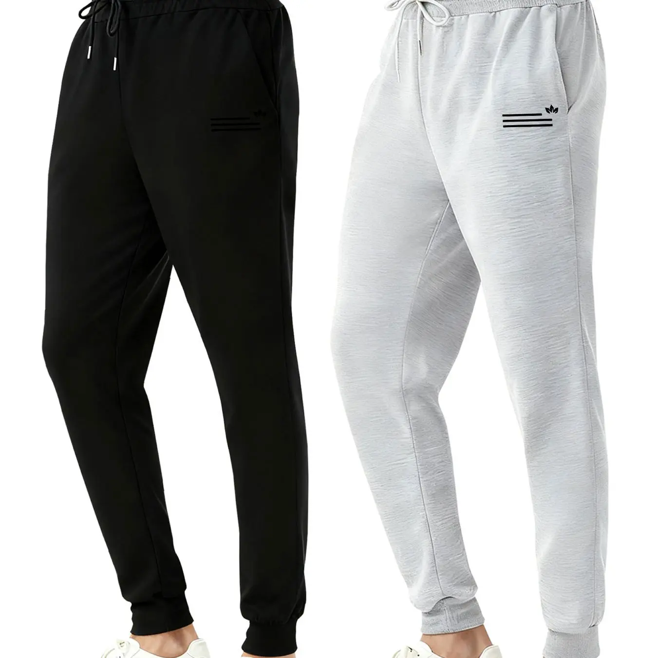 

Мужские повседневные спортивные брюки-корсеты с завязками и отворотами, 1 эластичный пояс, свободный крой с принтом.