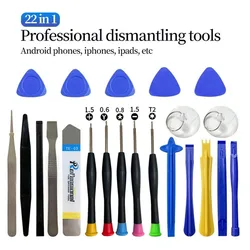 22 In 1 Universal Phone Repair Tools Kit Set Mobile Phone iPad Laptop Screwdriver Maintenance Kit Repair Tools Opening Set