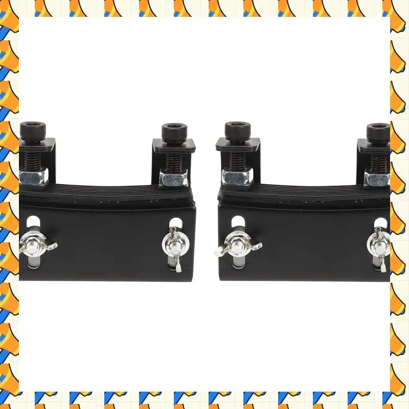 

ABYB 2X Drum Booster Electronic Drum Pad Electric Drum Electric Lifter Drum Pedal Stand Bass Drum Platform Lifter(Black)